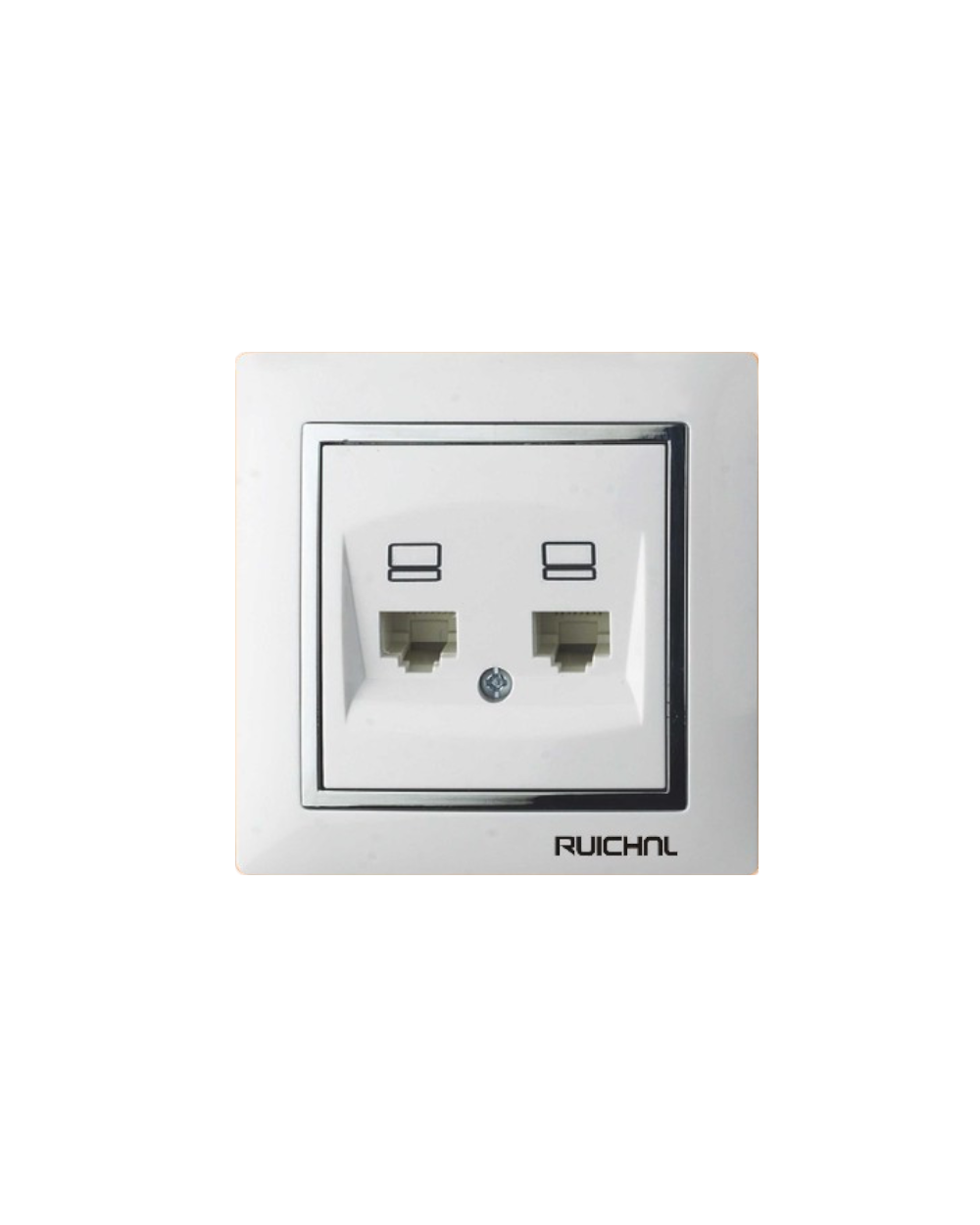 Πρίζα γραμμής δικτύου Ethernet διπλή - RC3616-RJ45