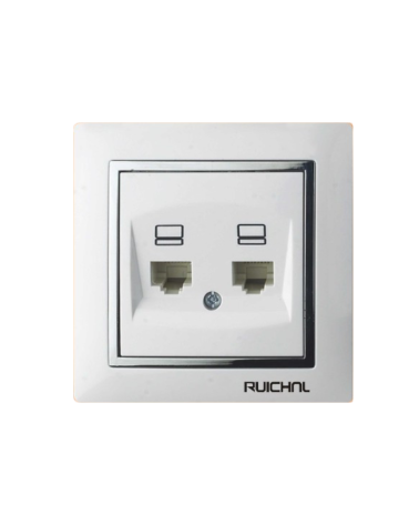 Πρίζα γραμμής δικτύου Ethernet διπλή - RC3616-RJ45