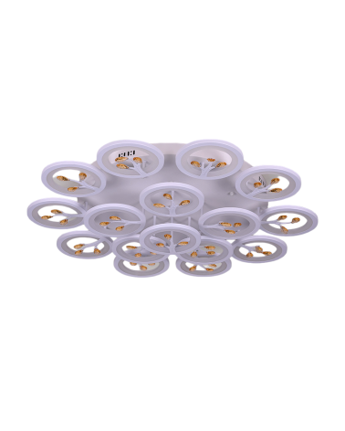 Φωτιστικό οροφής LED - Πλαφονιέρα με Dimmer - 5156-15WH