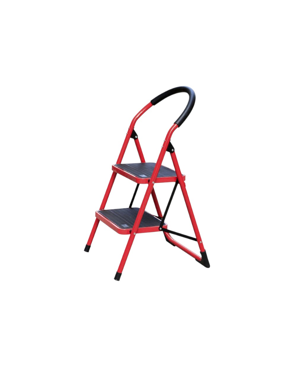 Πτυσσόμενη σκάλα-σκαμπό σιδερένια - 108-2