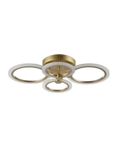 Φωτιστικό οροφής LED - Πλαφονιέρα με Dimmer - 5131-4GD