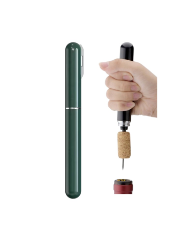 Ανοιχτήρι κρασιού με πίεση αέρος - Τιρμπουσόν - KH1-002101 - 812549 - Green