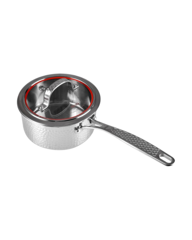 Γαλατιέρα ανοξείδωτη με καπάκι - 1.5L - CS001-A16 - DSP - 562496