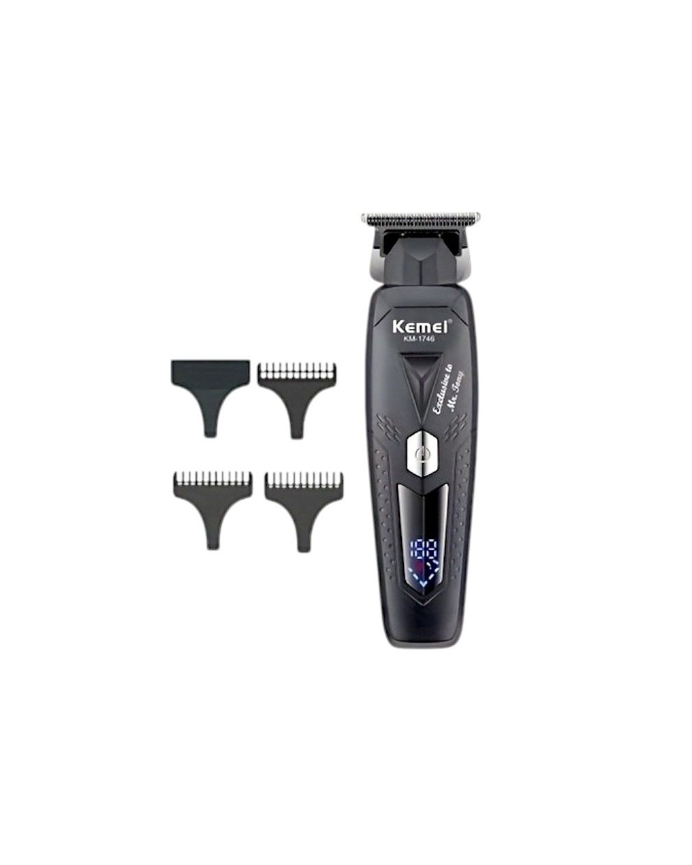 Κουρευτική μηχανή & trimmer - KM-1746 - Kemei - Black
