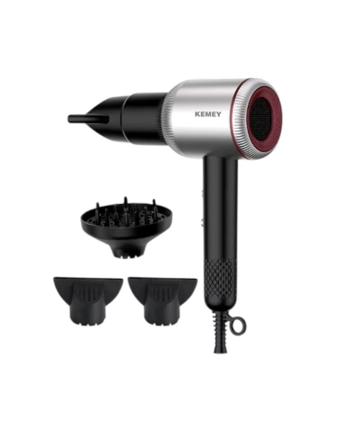 Πιστολάκι μαλλιών - KM-6898 - Kemei - Silver