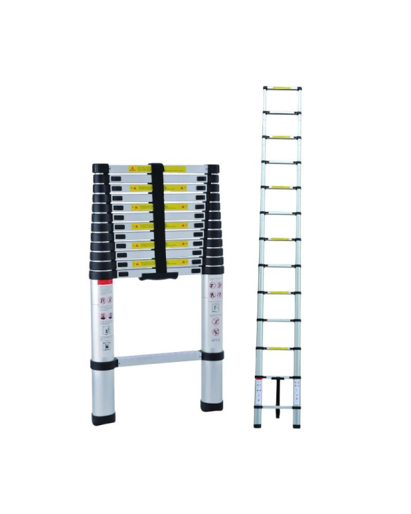 Πτυσσόμενη σκάλα αλουμινίου - 100 - 4.4m