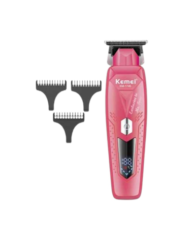 Κουρευτική μηχανή & trimmer - KM-1746 - Kemei - Red