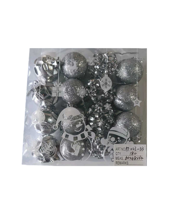 Σετ Χριστουγεννιάτικες μπάλες - 4cm - 16pcs