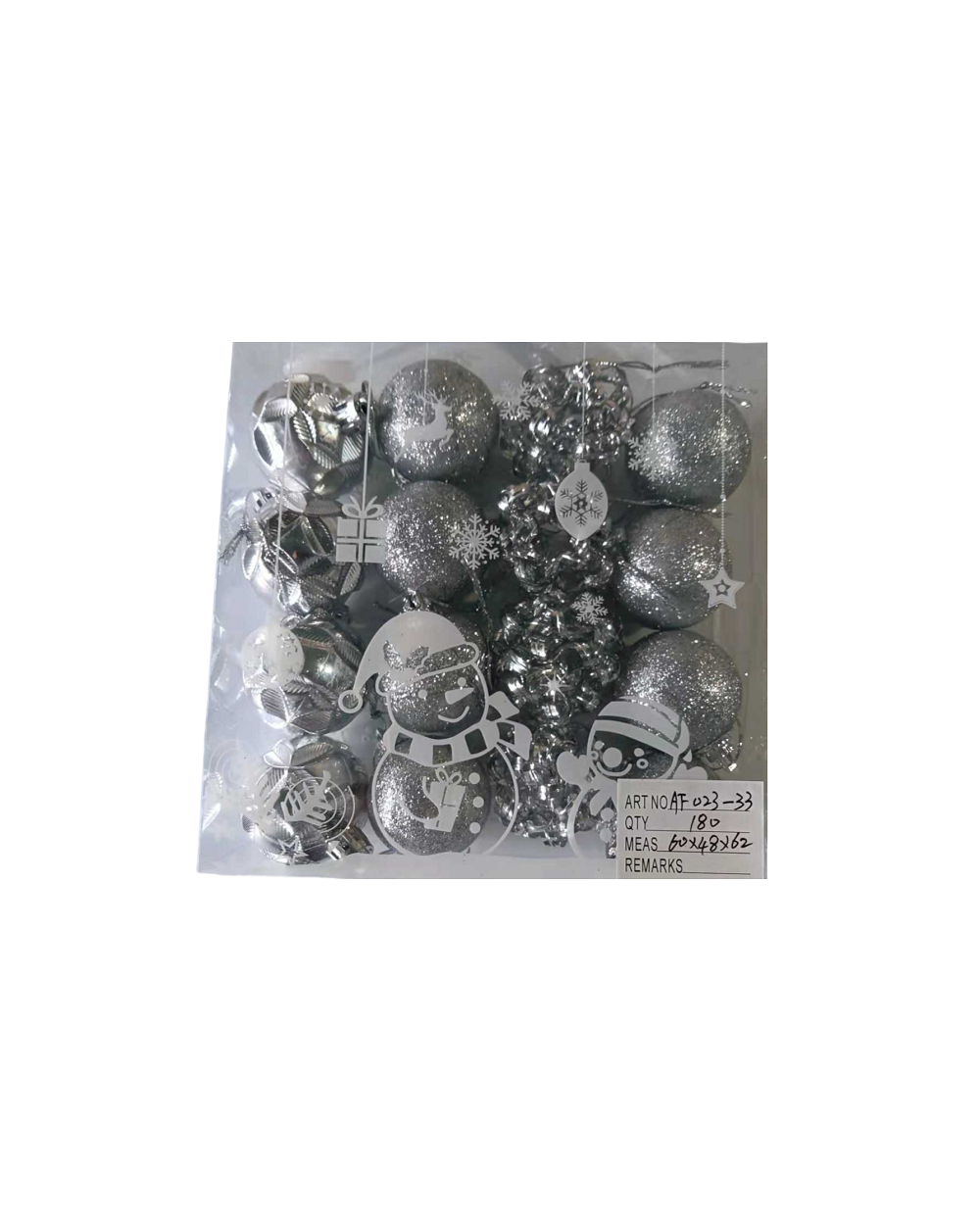 Σετ Χριστουγεννιάτικες μπάλες - 4cm - 16pcs
