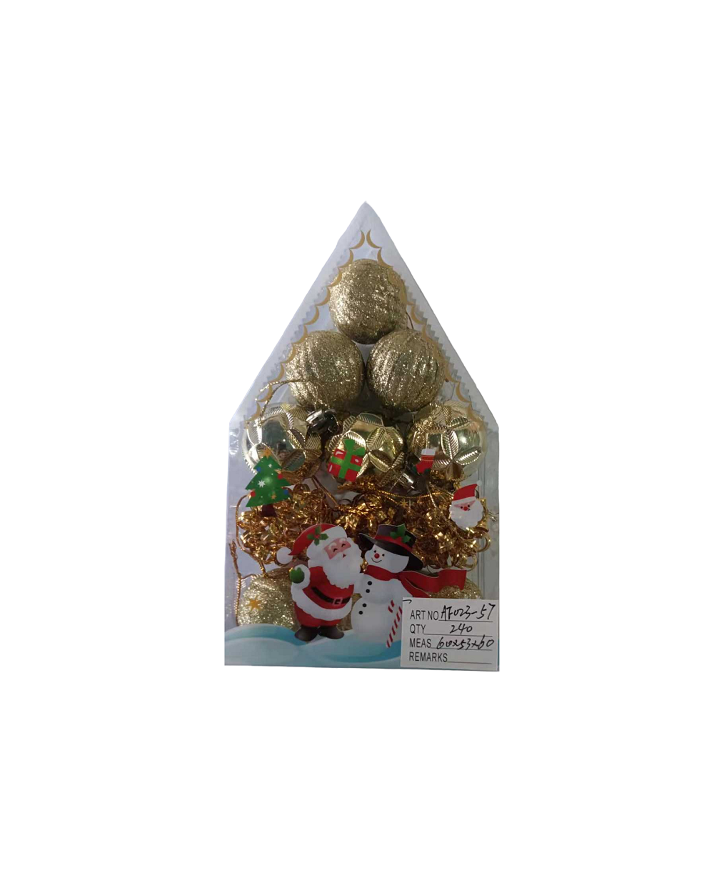 Σετ Χριστουγεννιάτικες μπάλες - 4cm - 12pcs