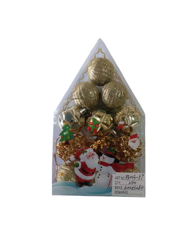 Σετ Χριστουγεννιάτικες μπάλες - 4cm - 12pcs