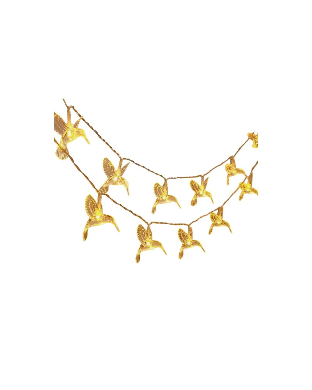Ηλιακή γιρλάντα φωτισμού LED - String Bird - 5m+1m - 20D - 152875 - Warm White