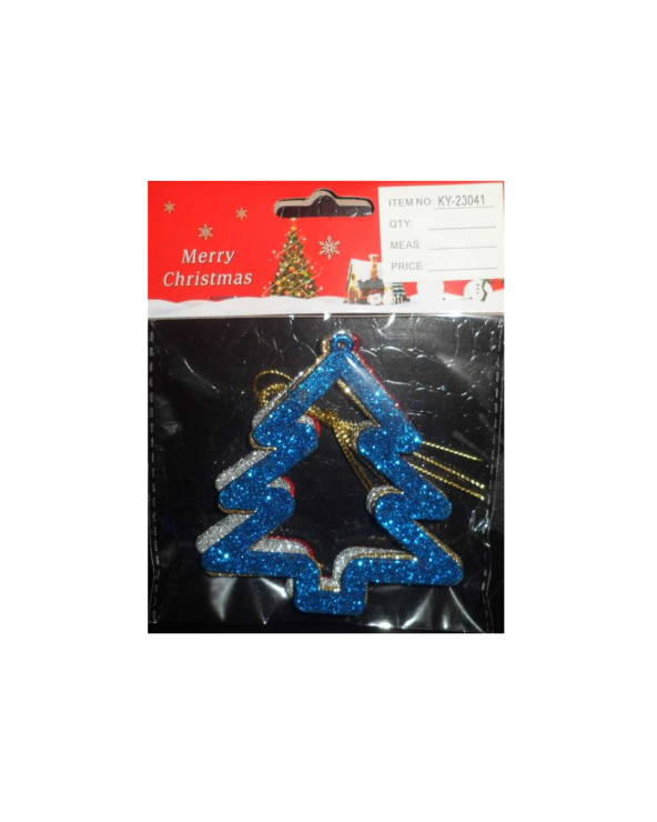 Σετ Χριστουγεννιάτικα στολίδια - 9*8.5cm - 4pcs