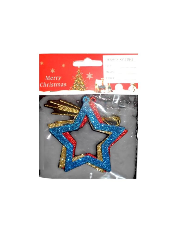 Σετ Χριστουγεννιάτικα στολίδια - 8.5*8.5cm - 3pcs
