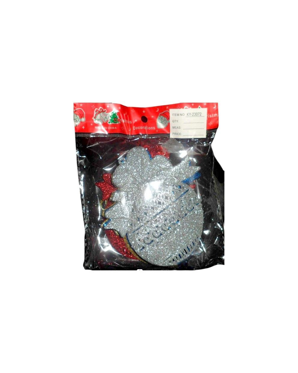 Σετ Χριστουγεννιάτικα στολίδια - 12cm - 4pcs