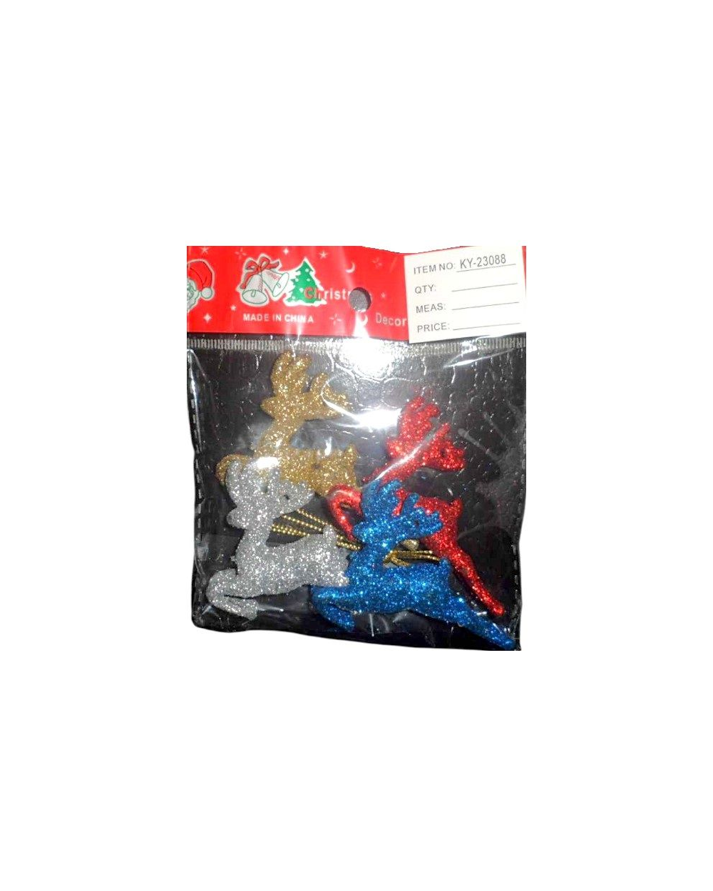 Σετ Χριστουγεννιάτικα στολίδια - 7cm - 4pcs