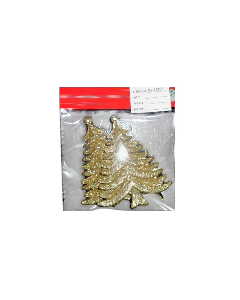 Σετ Χριστουγεννιάτικα στολίδια - 10cm - 2pcs - 231055