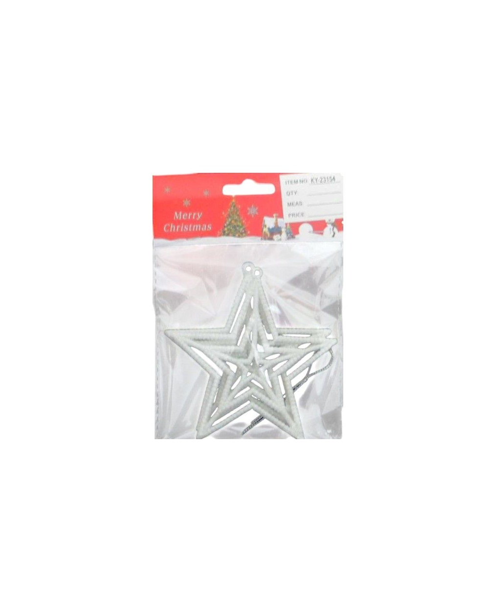 Σετ Χριστουγεννιάτικα στολίδια - 10cm - 2pcs