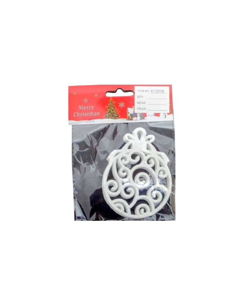 Σετ Χριστουγεννιάτικα στολίδια - 10cm - 2pcs