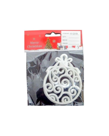 Σετ Χριστουγεννιάτικα στολίδια - 10cm - 2pcs