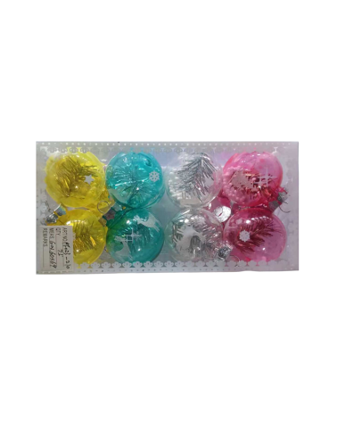 Σετ Χριστουγεννιάτικες μπάλες - 6cm - 16pcs