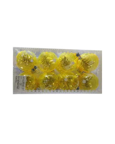 Σετ Χριστουγεννιάτικες μπάλες - 6cm - 16pcs