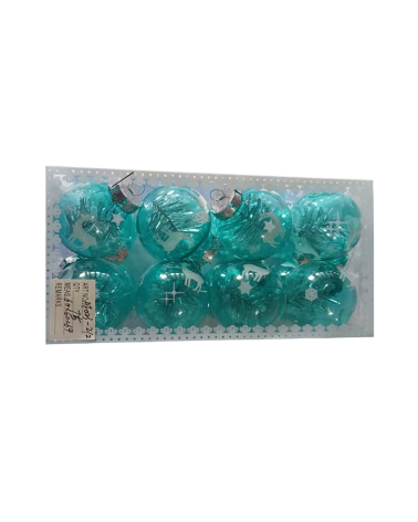 Σετ Χριστουγεννιάτικες μπάλες - 6cm - 16pcs