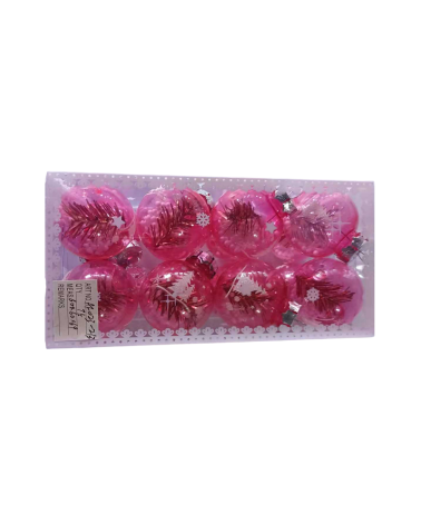 Σετ Χριστουγεννιάτικες μπάλες - 6cm - 16pcs