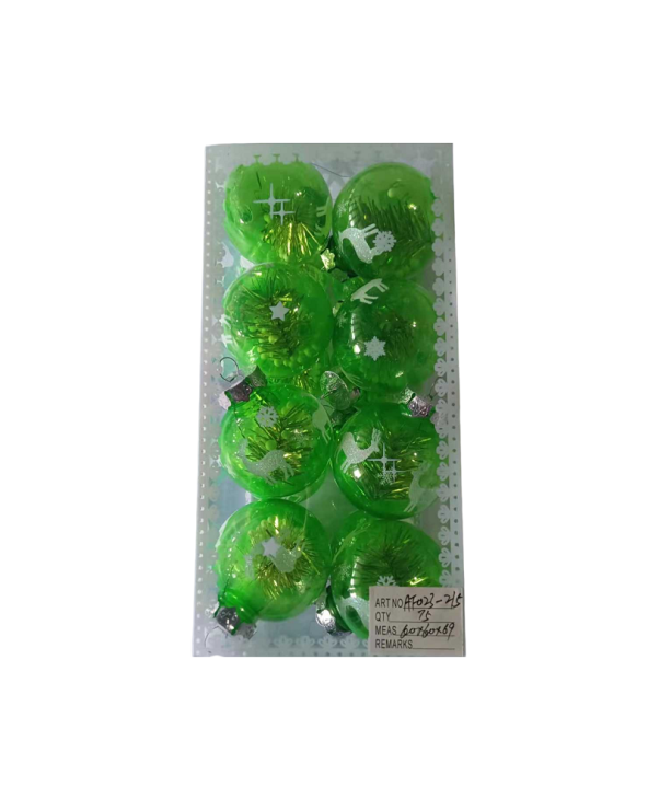 Σετ Χριστουγεννιάτικες μπάλες - 6cm - 16pcs