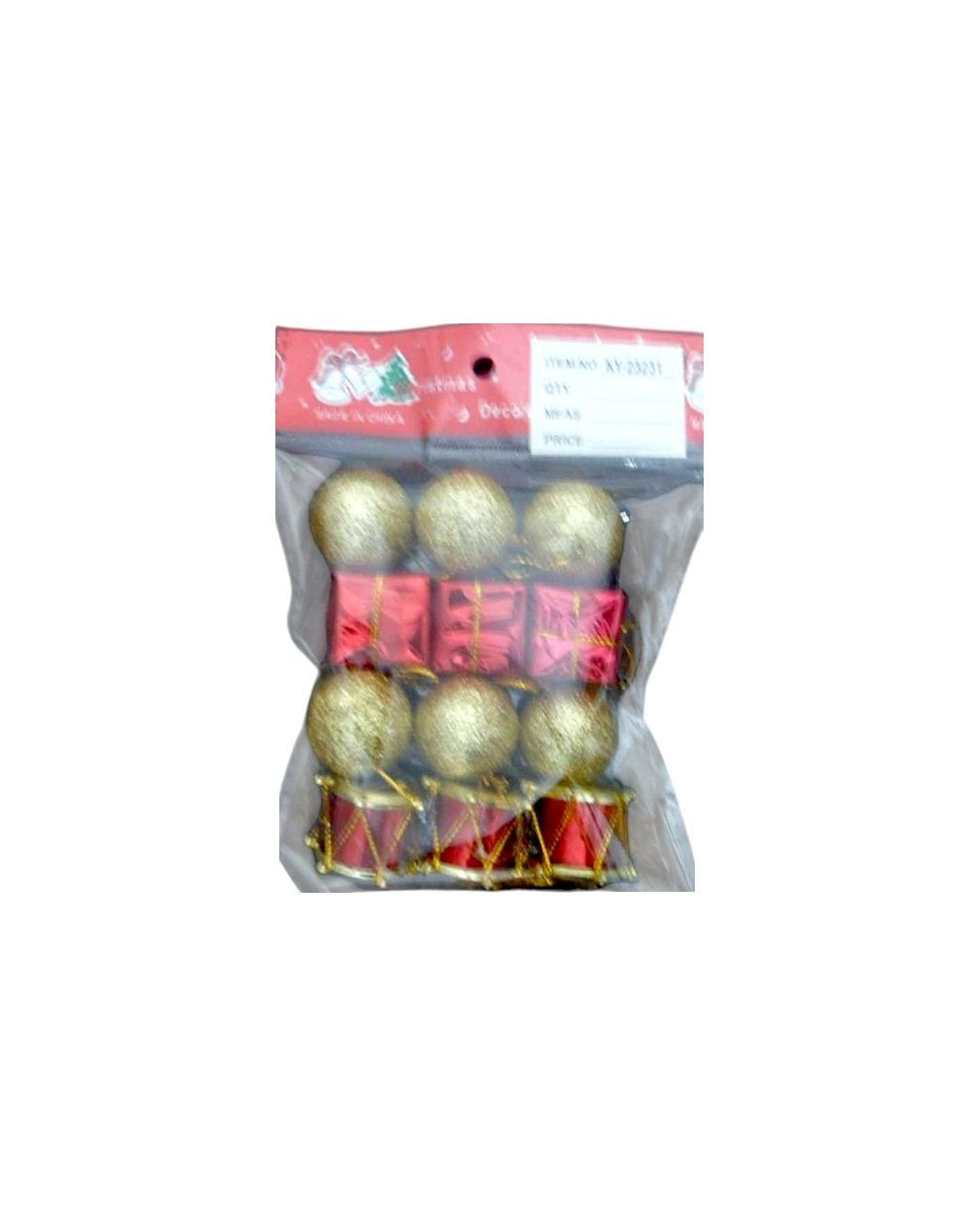 Σετ Χριστουγεννιάτικα στολίδια - 12pcs
