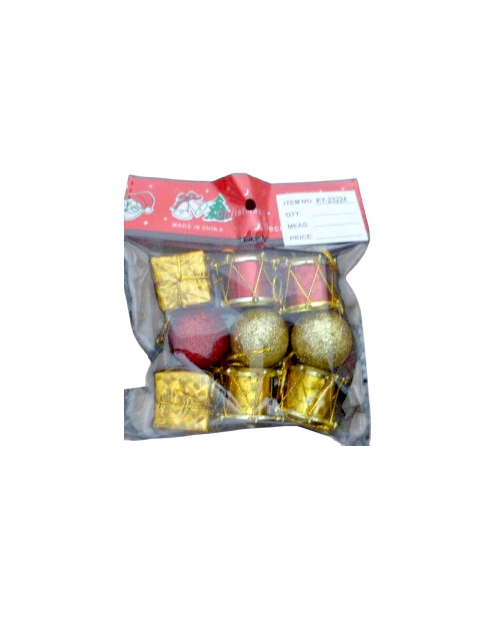 Σετ Χριστουγεννιάτικα στολίδια - 9pcs