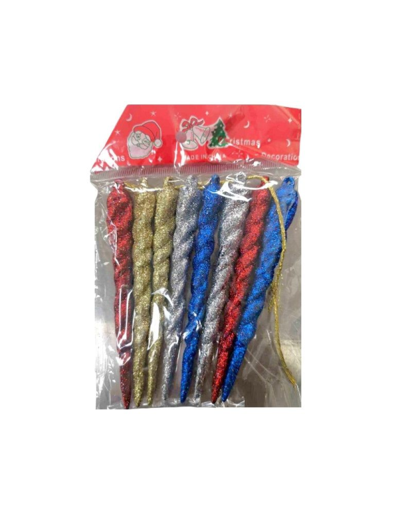 Σετ Χριστουγεννιάτικα στολίδια - 8pcs