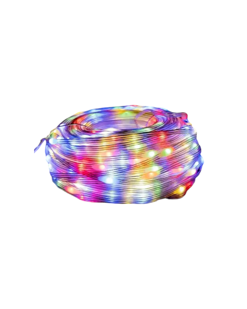 Χριστουγεννιάτικα φώτα LED με επένδυση - 20m/200LED - RGB