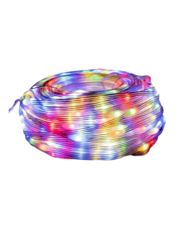 Χριστουγεννιάτικα φώτα LED με επένδυση - 100m/800LED - RGB