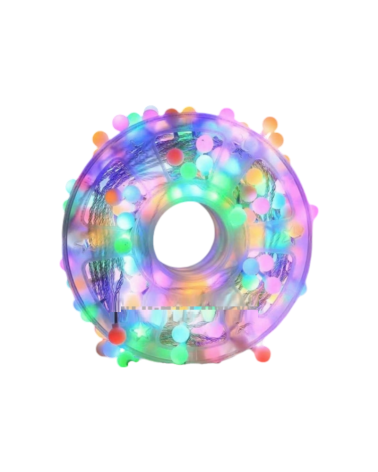 Χριστουγεννιάτικα φωτάκια LED αδιάβροχα - 25m - RGB