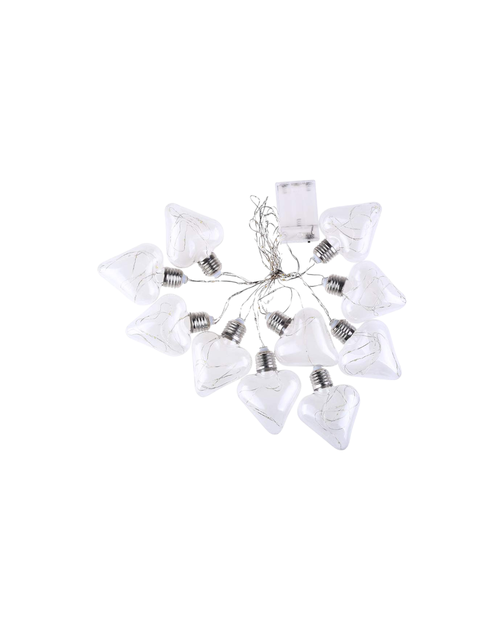 Χριστουγεννιάτικα φώτα LED - Καρδιά - 272386 - Warm White