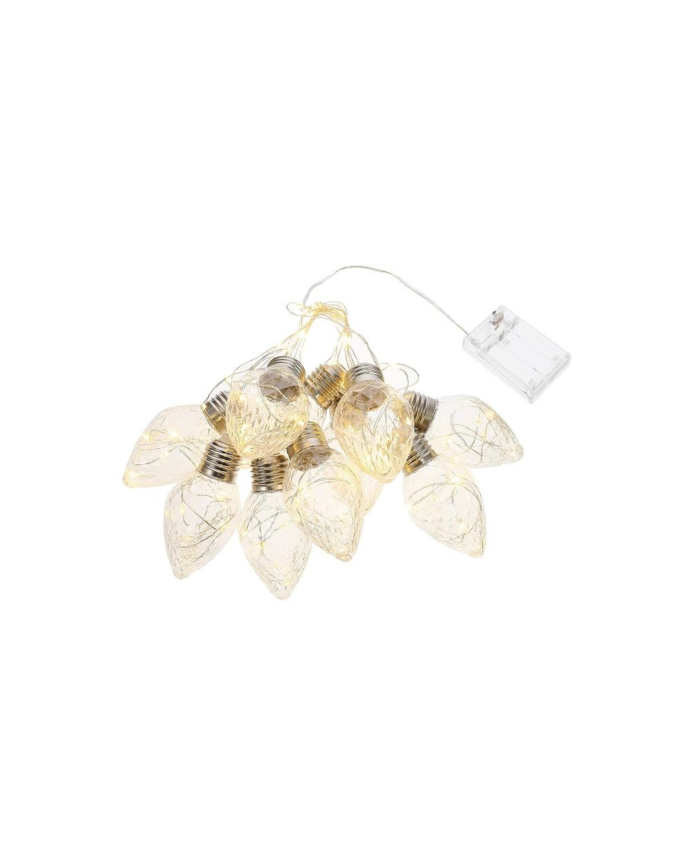 Χριστουγεννιάτικα φώτα LED - Candle - 10/6cm - 272388 - Warm White