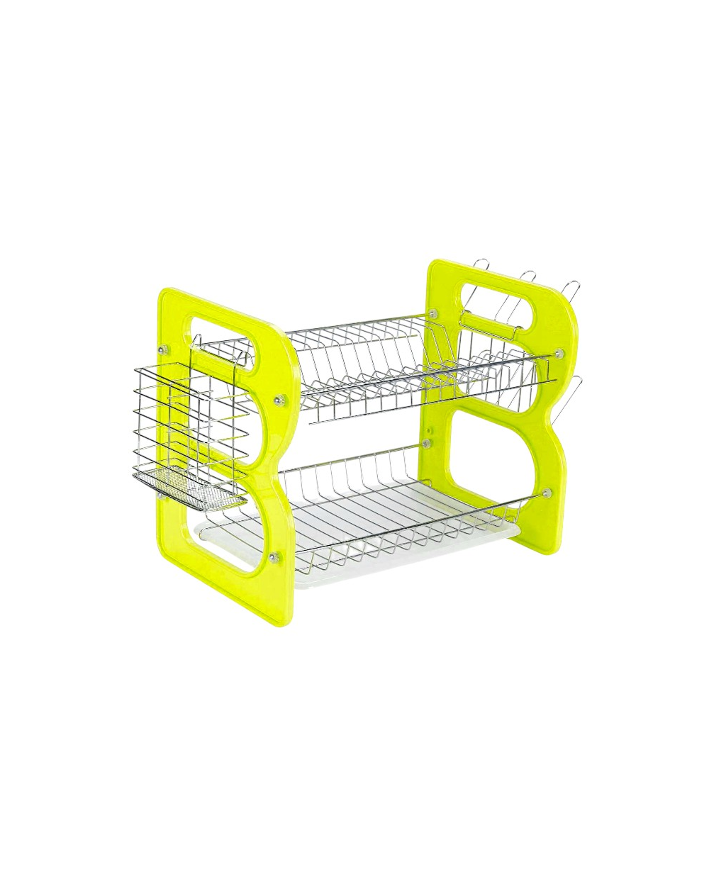 Πιατοθήκη αποστράγγισης διώροφη - WL-232 - 40cm - 521315 - Light Green