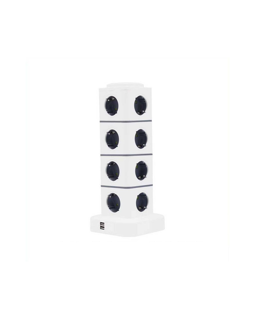 Κάθετο πολύπριζο 16 θέσεων - Σούκο - 2USB - 3m - RC-G16P