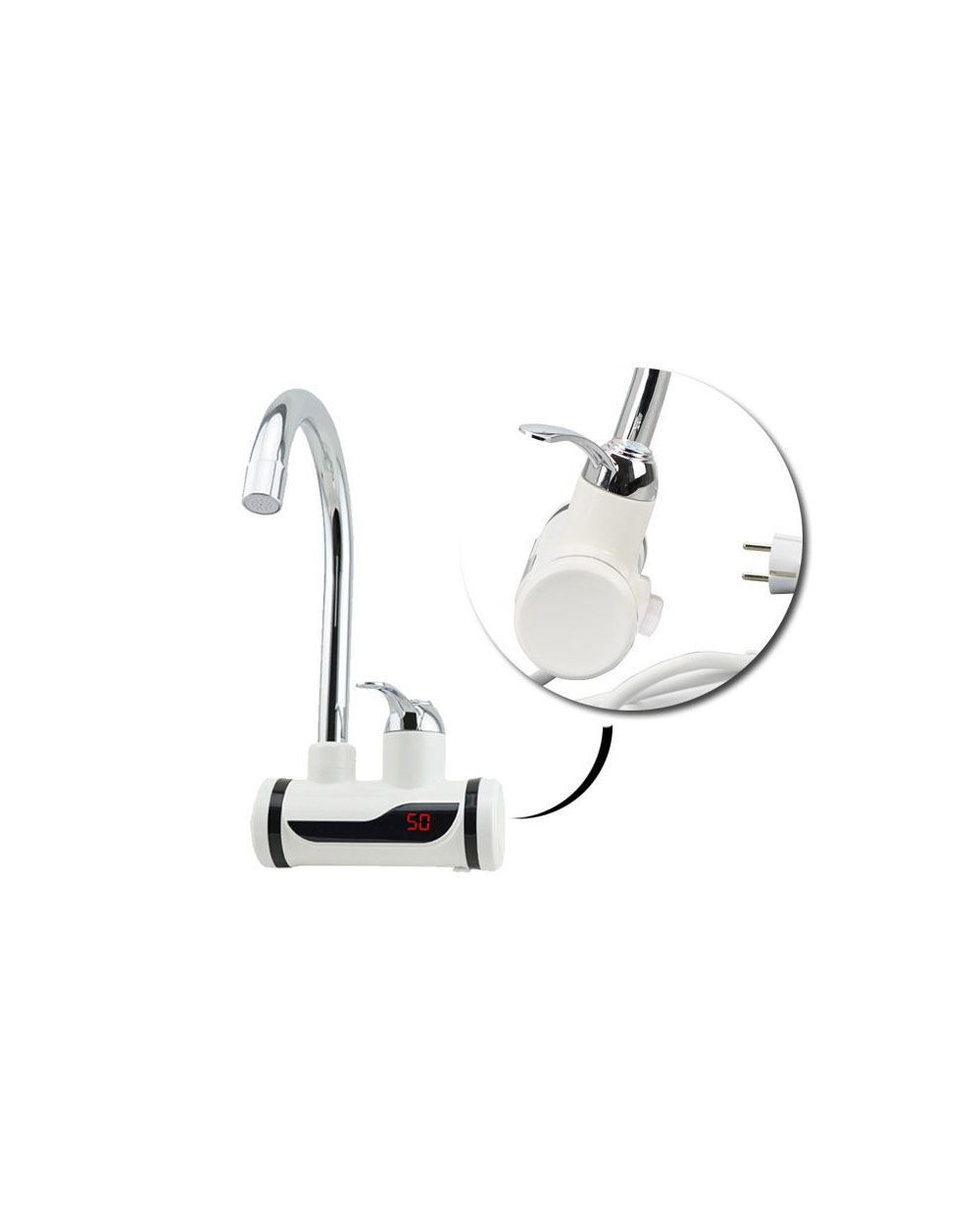 Ηλεκτρικός επιτοίχιος ταχυθερμαντήρας νεροχύτη - LS-079 - 123018 - D3