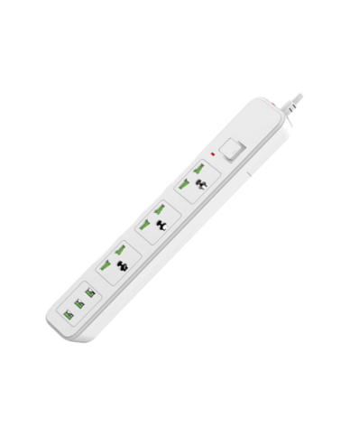Πολύπριζο Multi-Plug 3 θέσεων με θύρες USB - KOS-27004EU