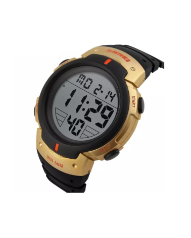 Ψηφιακό ρολόι χειρός – Skmei - 1068 - Gold