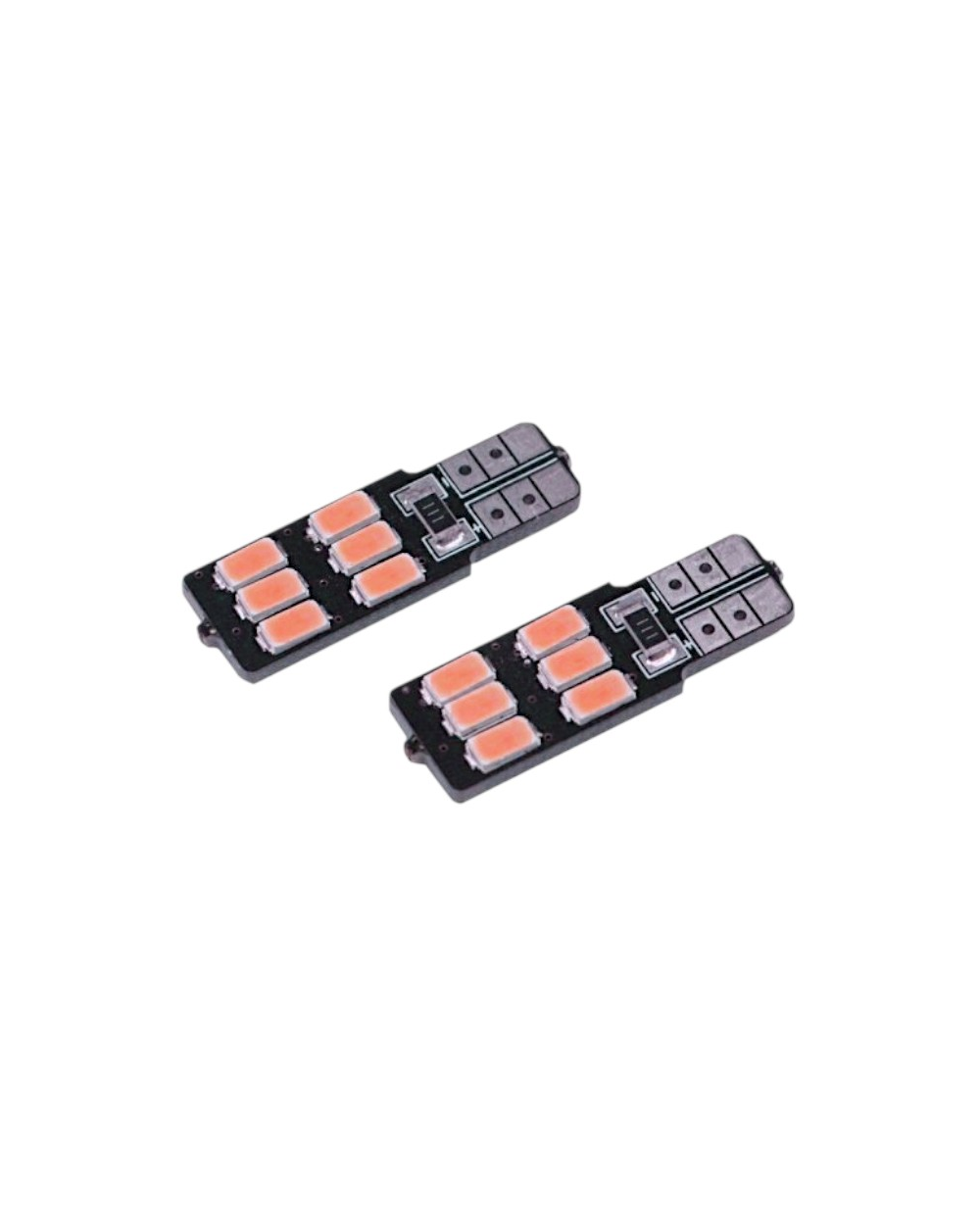 Λαμπτήρες LED - T10 - Canbus - R-DT10F-01AU - 2pcs - 110188 - Red