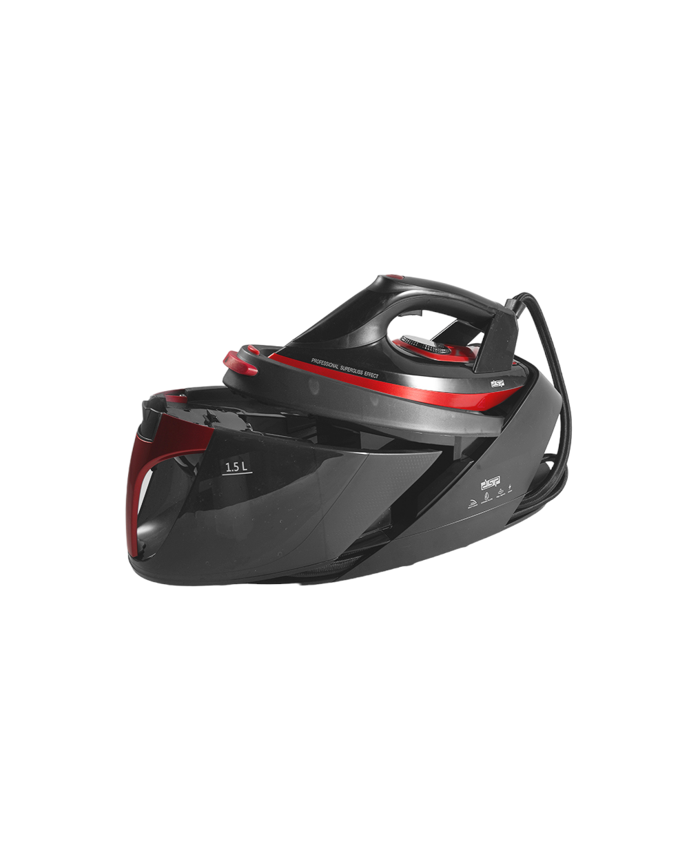 Σύστημα σιδερώματος ατμού - KD1105 - DSP - 612159 - Black/Red