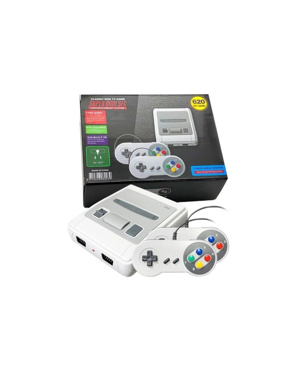 Κονσόλα παιχνιδιών Retro - Game Box - 620 Games