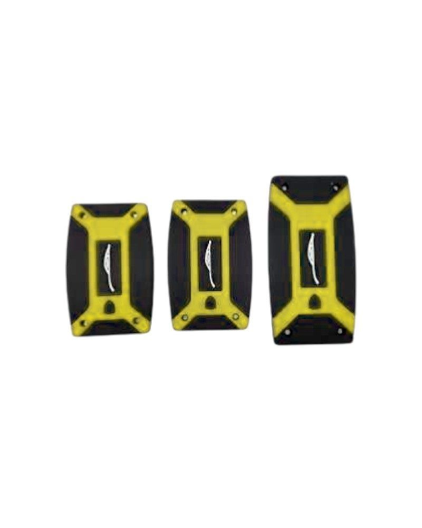 Διακοσμητικά καλύμματα πεντάλ αυτοκινήτου - R-G31111-3 - 120717 - Yellow