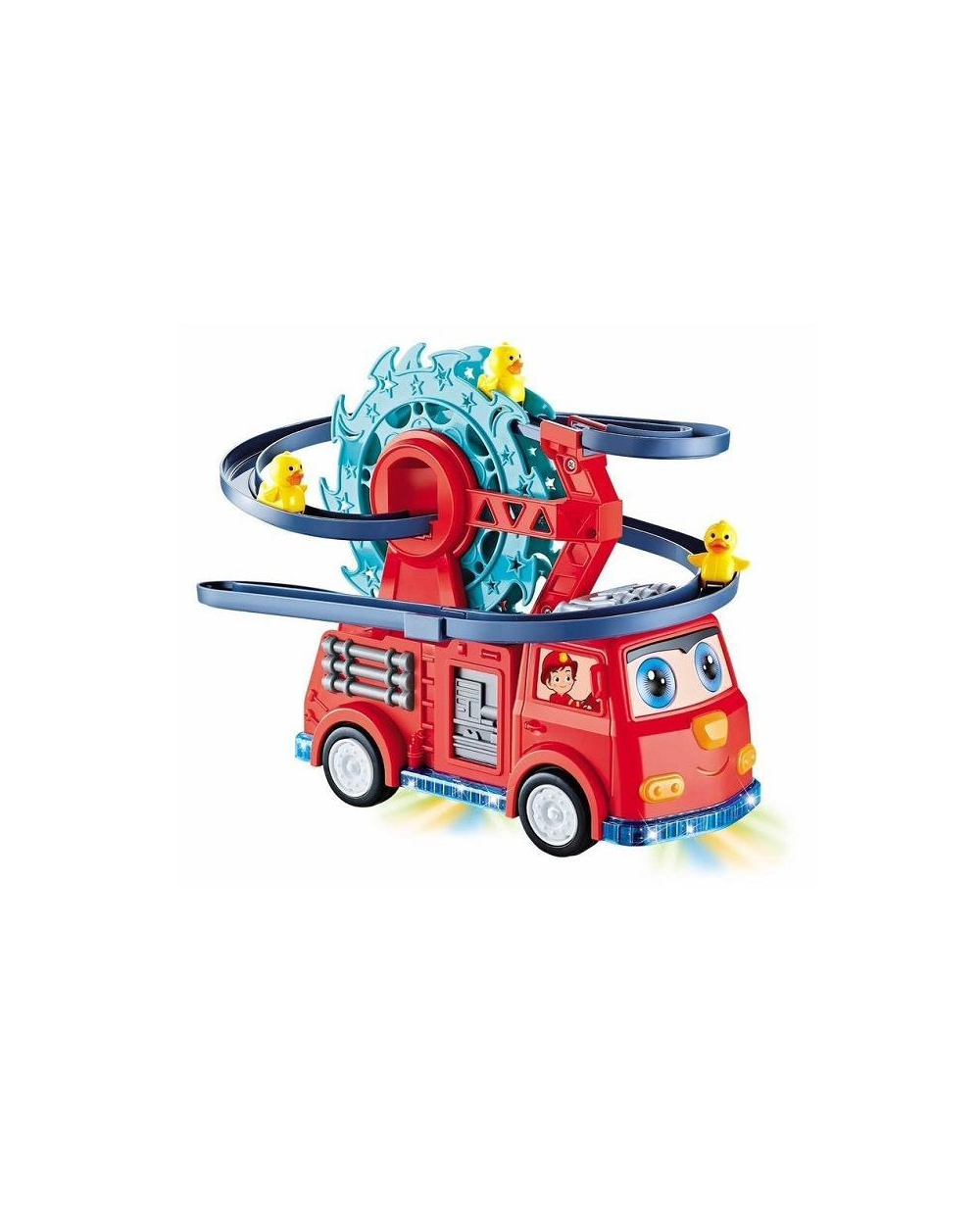 Παιχνίδι όχημα με τσουλήθρα και παπάκια - YJ388-64