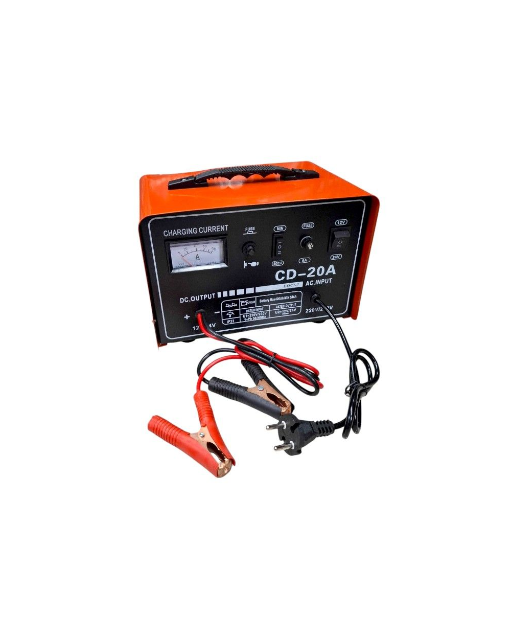Φορτιστής μπαταρίας και ελεγκτής τάσης - 12-24V - CD263525-1 - 50A