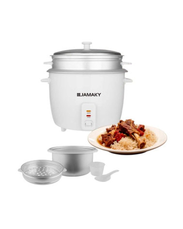 Ηλεκτρικός μάγειρας ρυζιού - Rice Cooker - JMK7501 - White