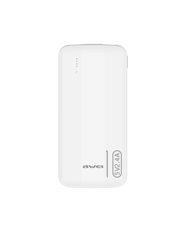 Powerbank - P20K - 10.000mah - AWEI - 009751 - White